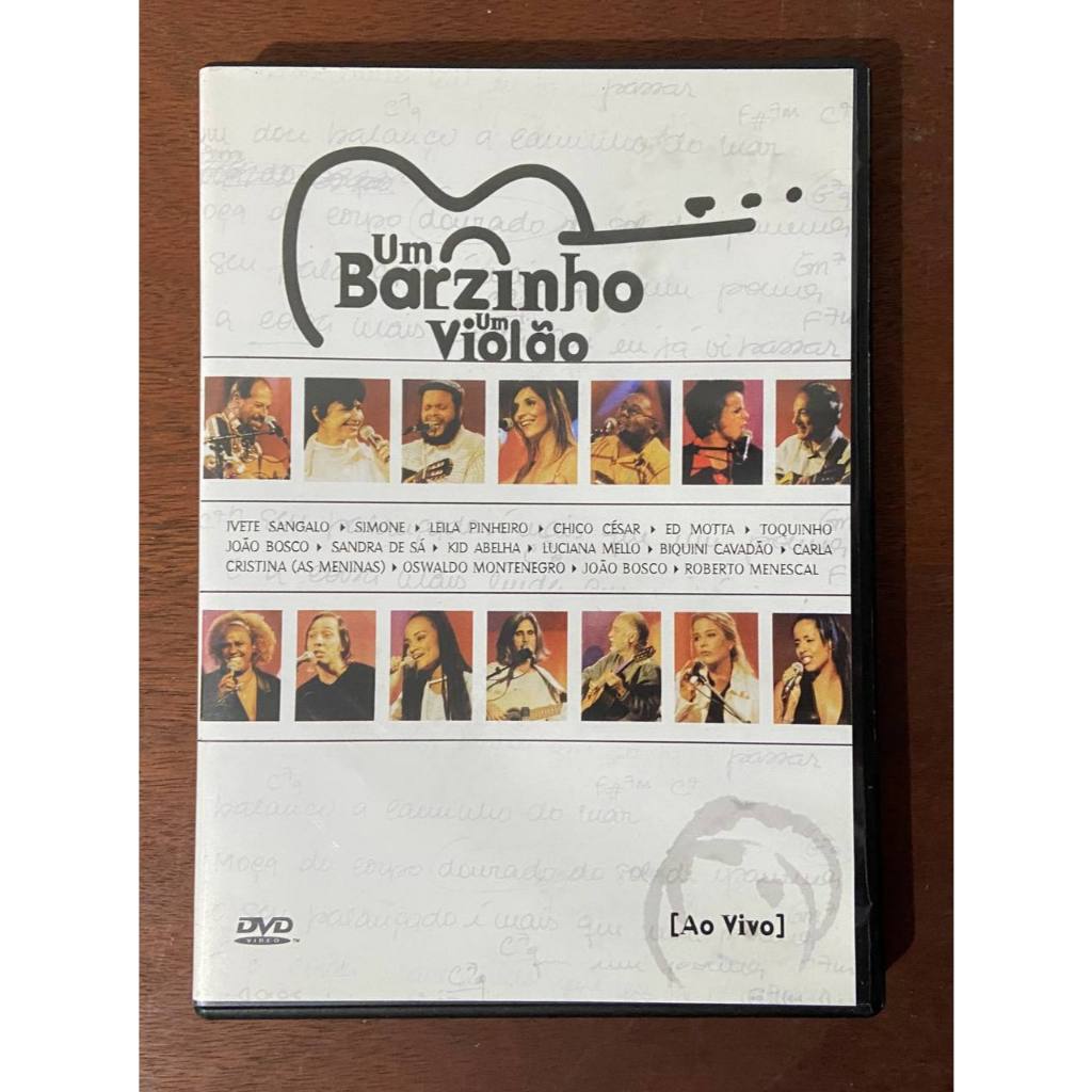 Dvd Um Barzinho, Um Violão original - Ivete Sangalo, Ed Motta, Kid Abelha