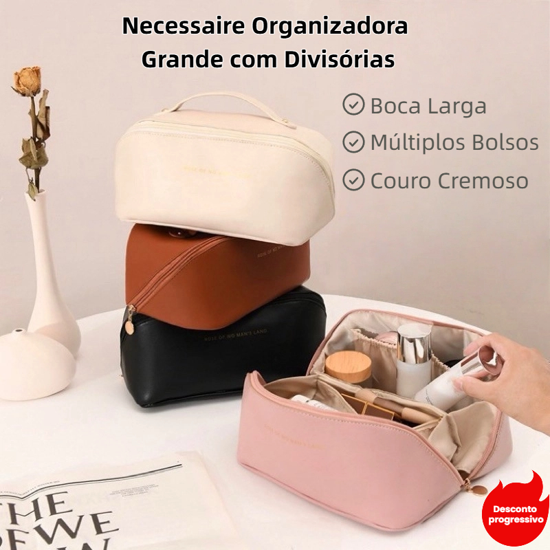 Necessaire De Viagem Feminino Em Formato De Travesseiro Impermeável