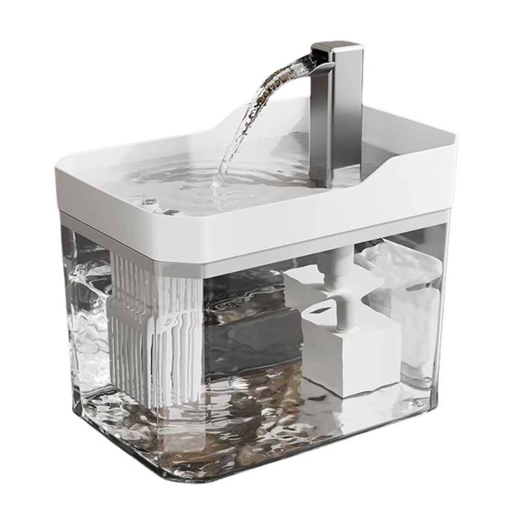 Fonte Para Gatos Automática Bebedouro Purificador de Água Bivolt Com Filtro