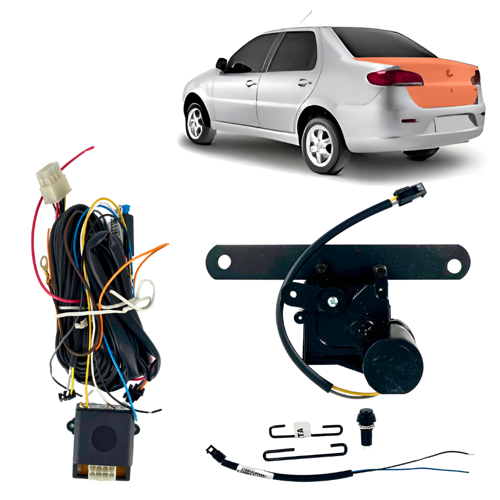 Kit Abertura De Porta Malas Apms Siena 2008/2012 Palio 07/12 em Oferta na Shopee