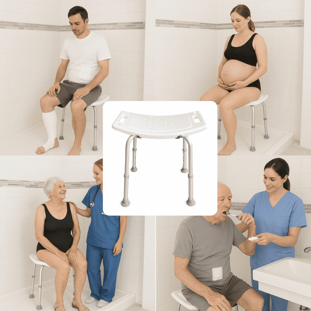 Cadeira Banho Idoso Deficiente Banco Banqueta