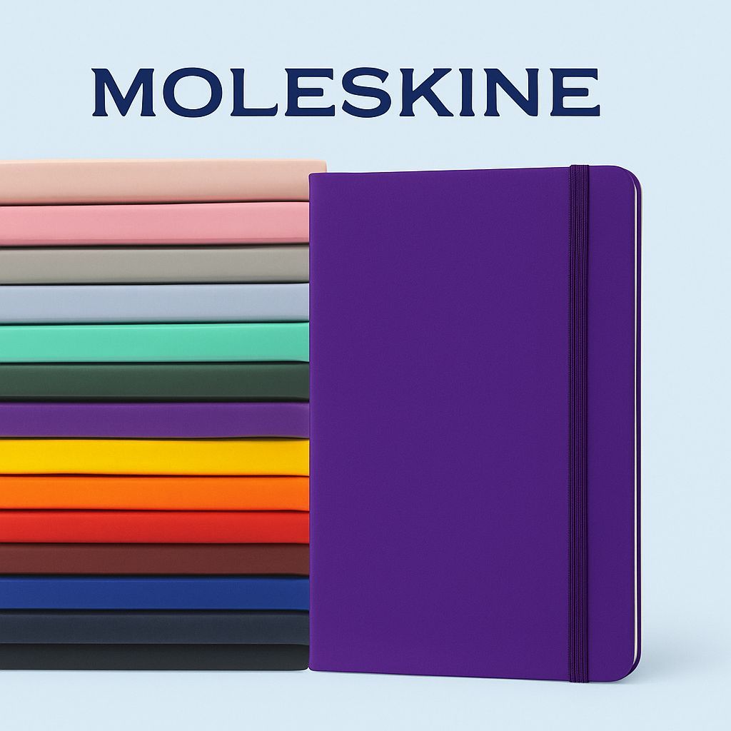 Caderno moleskine 14x21 com ou sem pauta