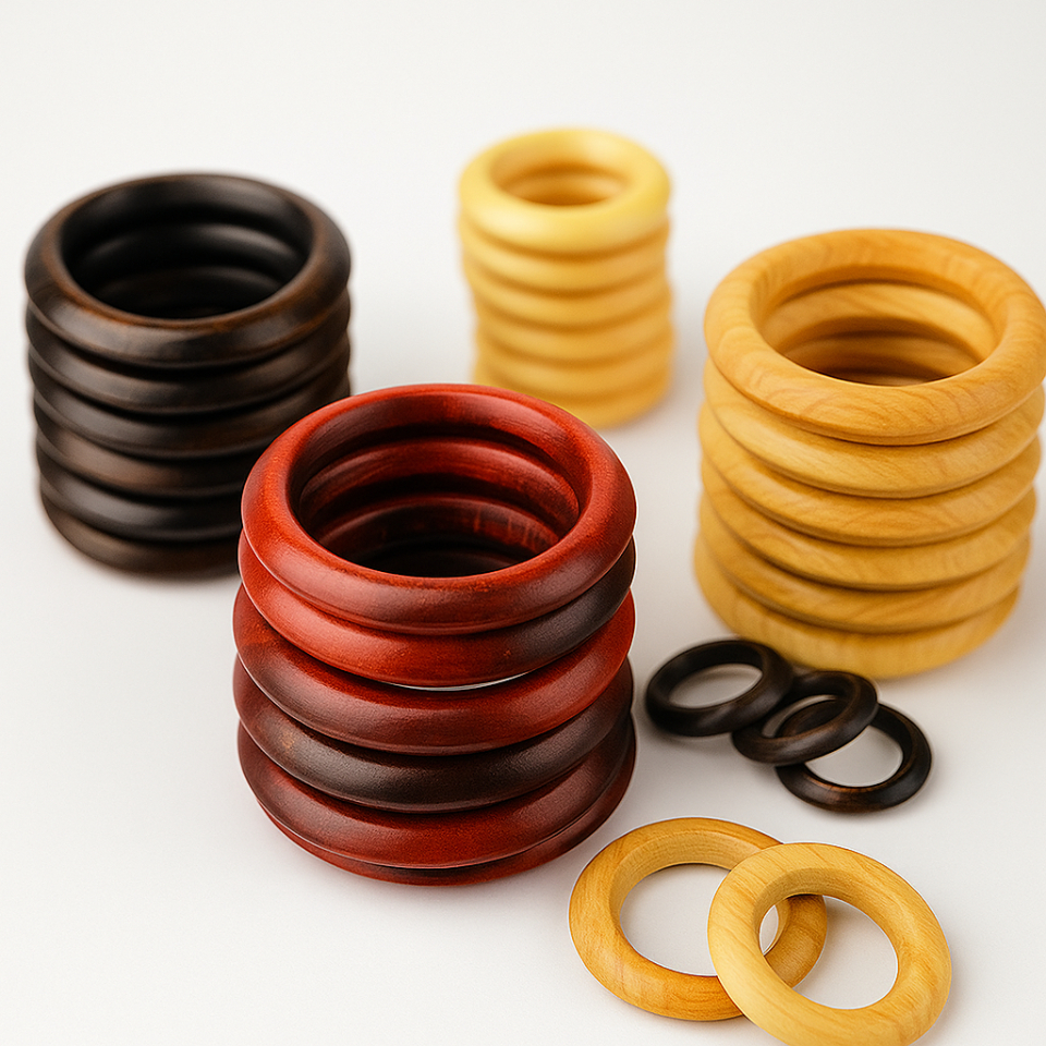 Argolas de Madeira para Artesanato: Onde Comprar | BuscaProdutos