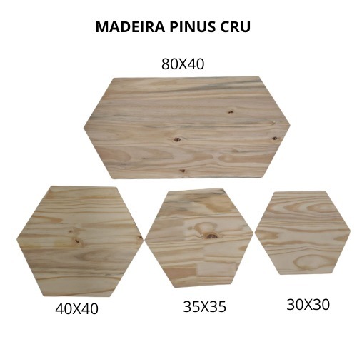 Tampo De Madeira Pinus Para Mesa Cubo Decoração Festa
