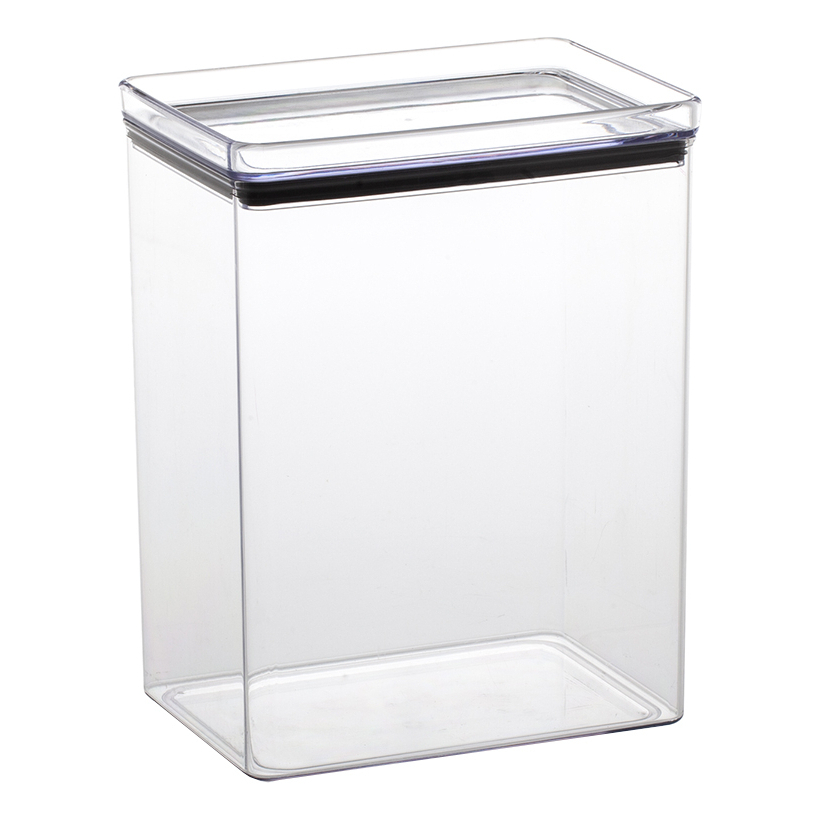 Pote Hermético de 4200ml com tampa - Porta Mantimentos transparente