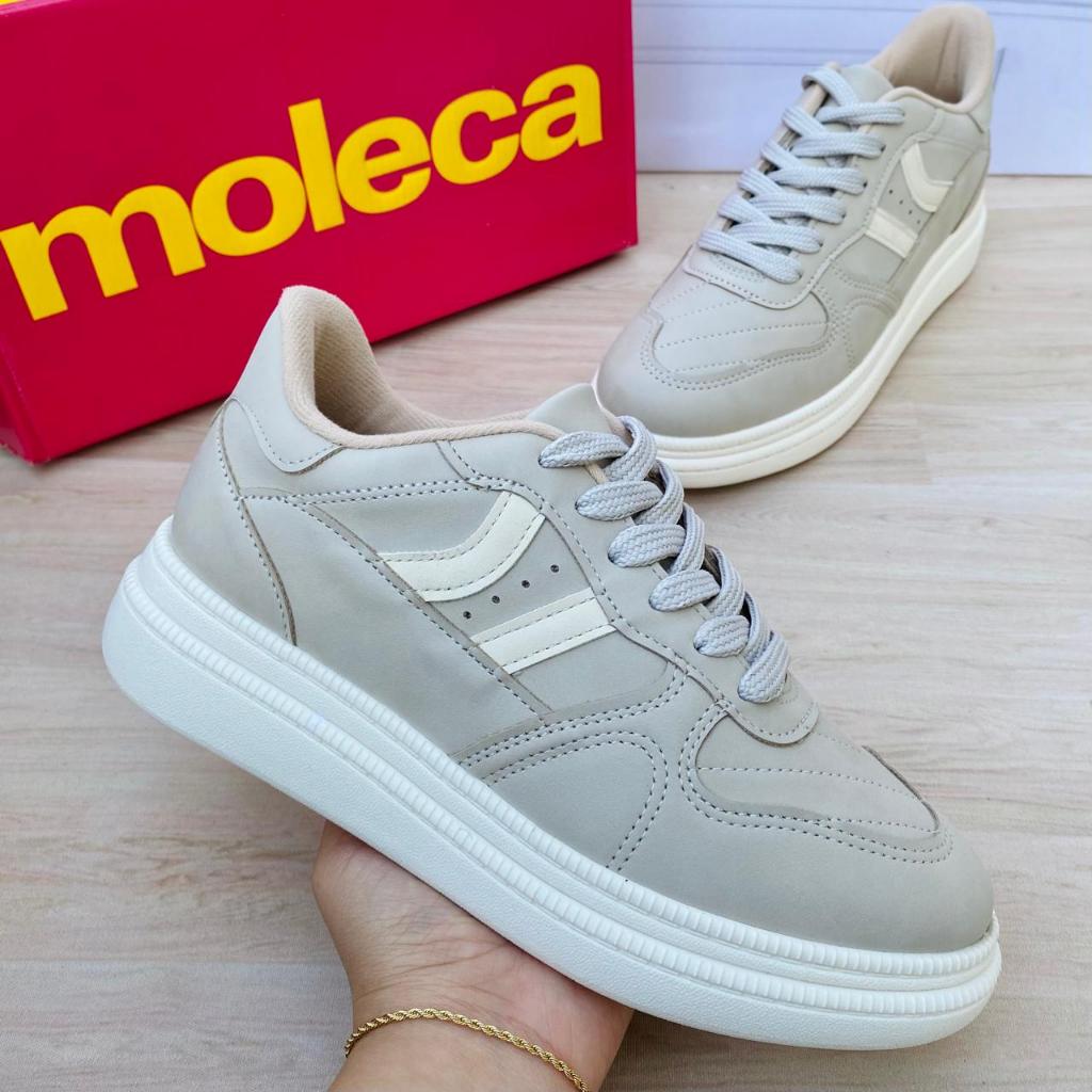 Tênis Sapato Feminino Moleca Casual Nobuck Confortável Moda em Oferta na Shopee