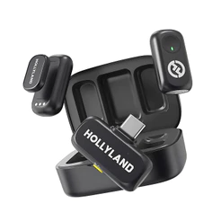 Microfone Hollyland Lark A1 Duo Usb-c Preto