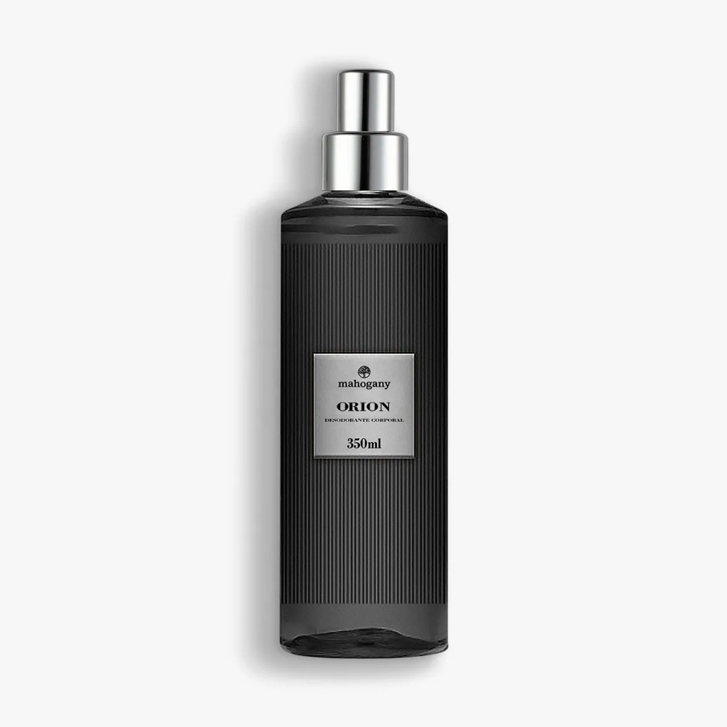 Banho Perfumado Orion 350ml - LANÇAMENTO Mahogany Body Splash Masculino