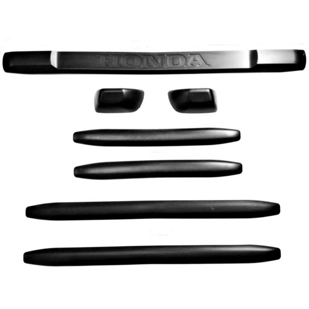 Protetor Parachoque Borrachão Honda Fit Civic City Kit 7 Peças em Oferta na Shopee