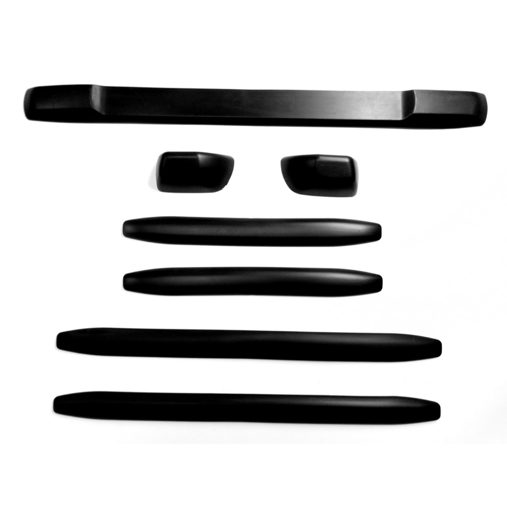 Protetor Parachoque Borrachão Universal Autocolante Kit  7 Peças em Oferta na Shopee