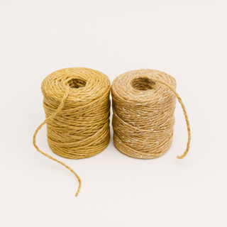 Fio de Juta Natural com Lurex Dourado ou Prata – Cordão para Laços, Enfeites e Amarrações em Oferta na Shopee