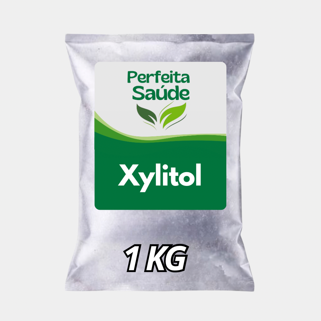 Xylitol Xilitol Cristal Puro 1Kg em Oferta na Shopee