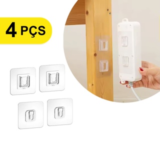 Gancho Adesivo Pendura Tudo Dupla Face 3kg Par Macho Fêmea em Oferta na Shopee