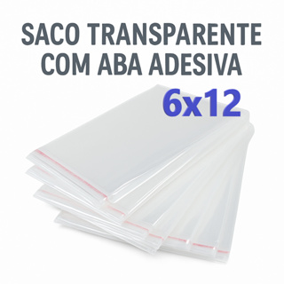 Saco Plástico Lágrimas de Alegria 6x12 Adesivado 100un em Oferta na Shopee