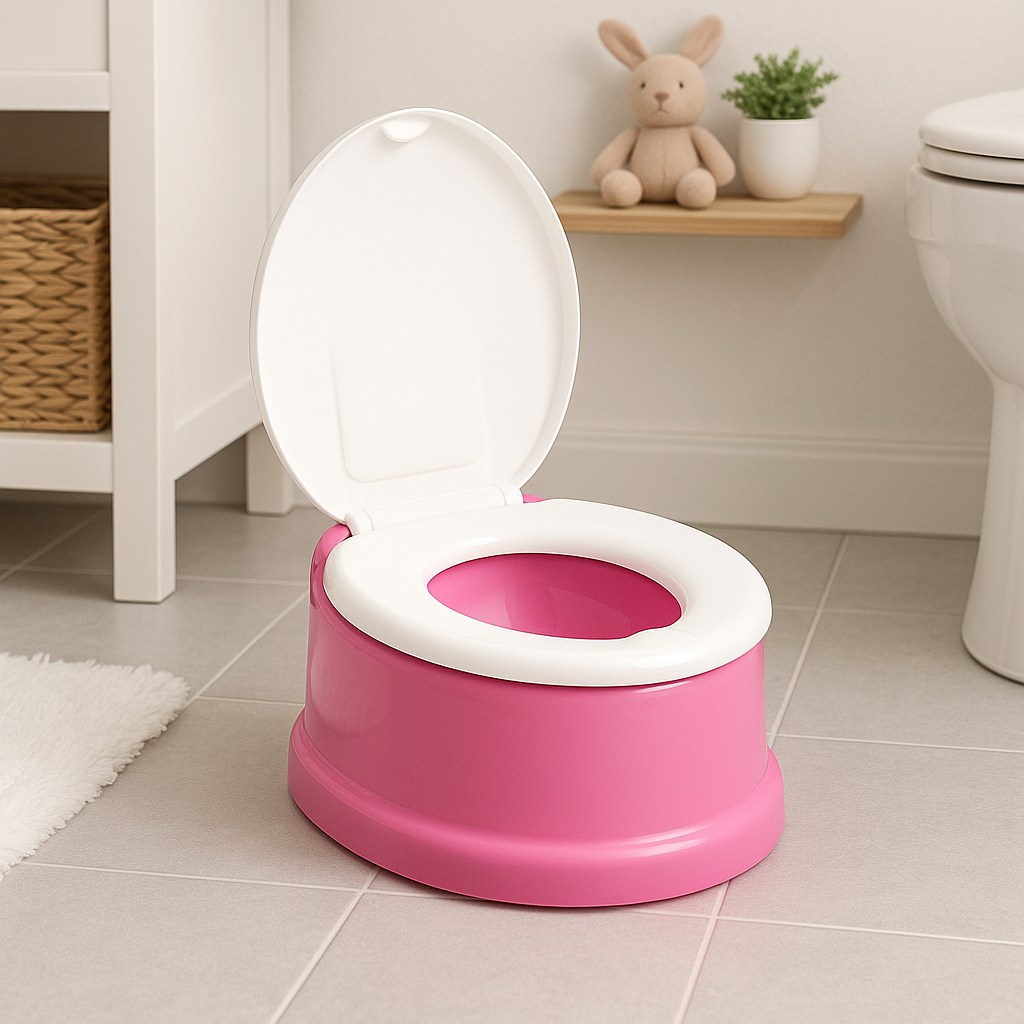 Troninho Infantil com Tampa Nene 900ml para Desfralde Privadinha Pequena de Plástico Plasnorthon em Oferta na Shopee