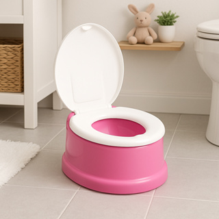 Troninho Infantil com Tampa Nene 900ml para Desfralde Privadinha Pequena de Plástico Plasnorthon em Oferta na Shopee