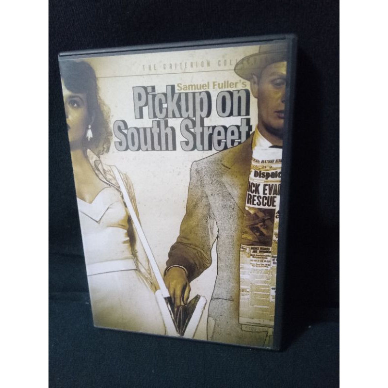 DVD importado Criterion Collection Anjo do Mal Pickup On South Street Samuel Fuller clássico Noir