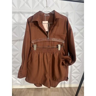 CONJUNTO FEMININA CAMISA E SHORT SP013 em Oferta na Shopee