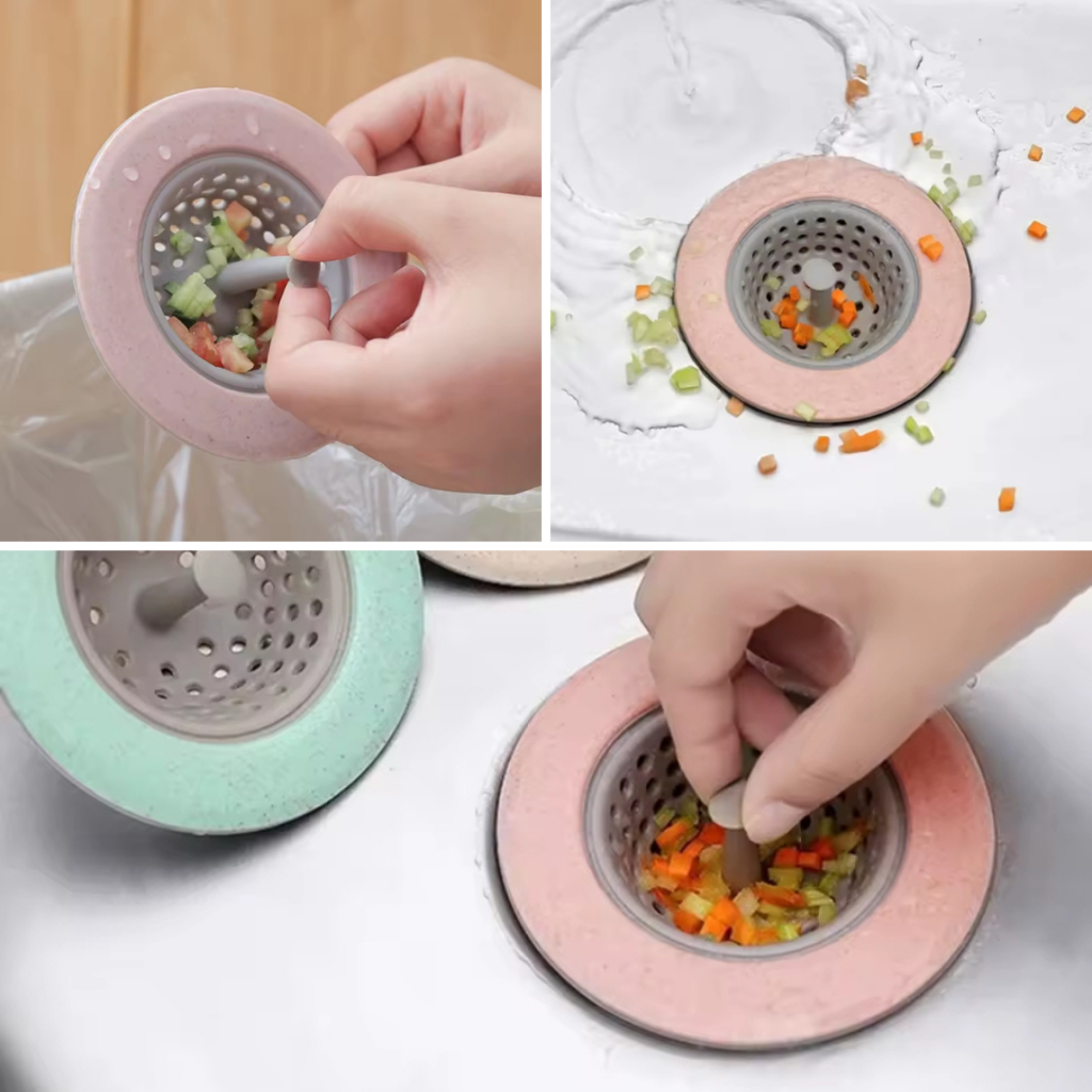 Ralo de Silicone Borda Larga para Pia de Cozinha em Oferta na Shopee