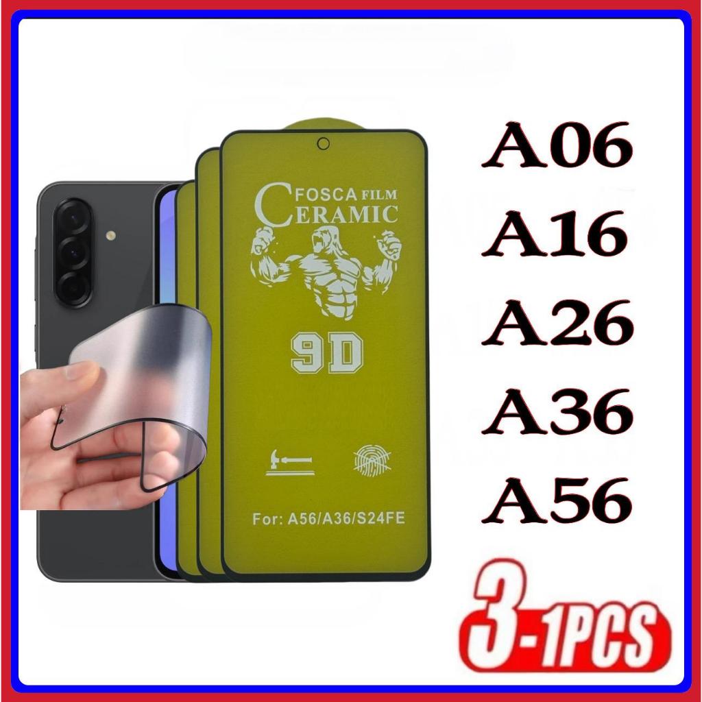 Película Fosca Cerâmica Flexível 9D Hidrogel Samsung A06 A16 A26 A36 A56