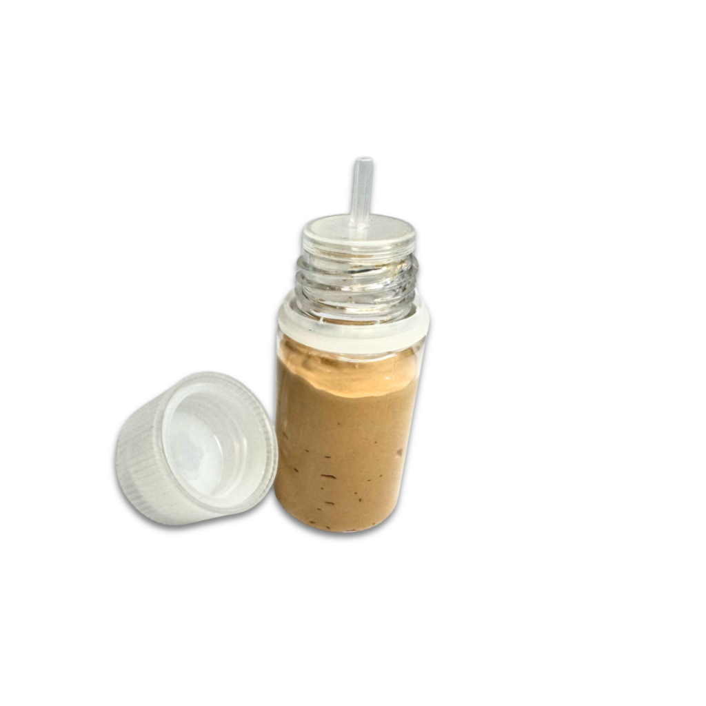 Embalagem Conta Gota 30ml Transparente | Tampa Auto-Lacrável com Trava Infantil | Cremes Óleos Tinta