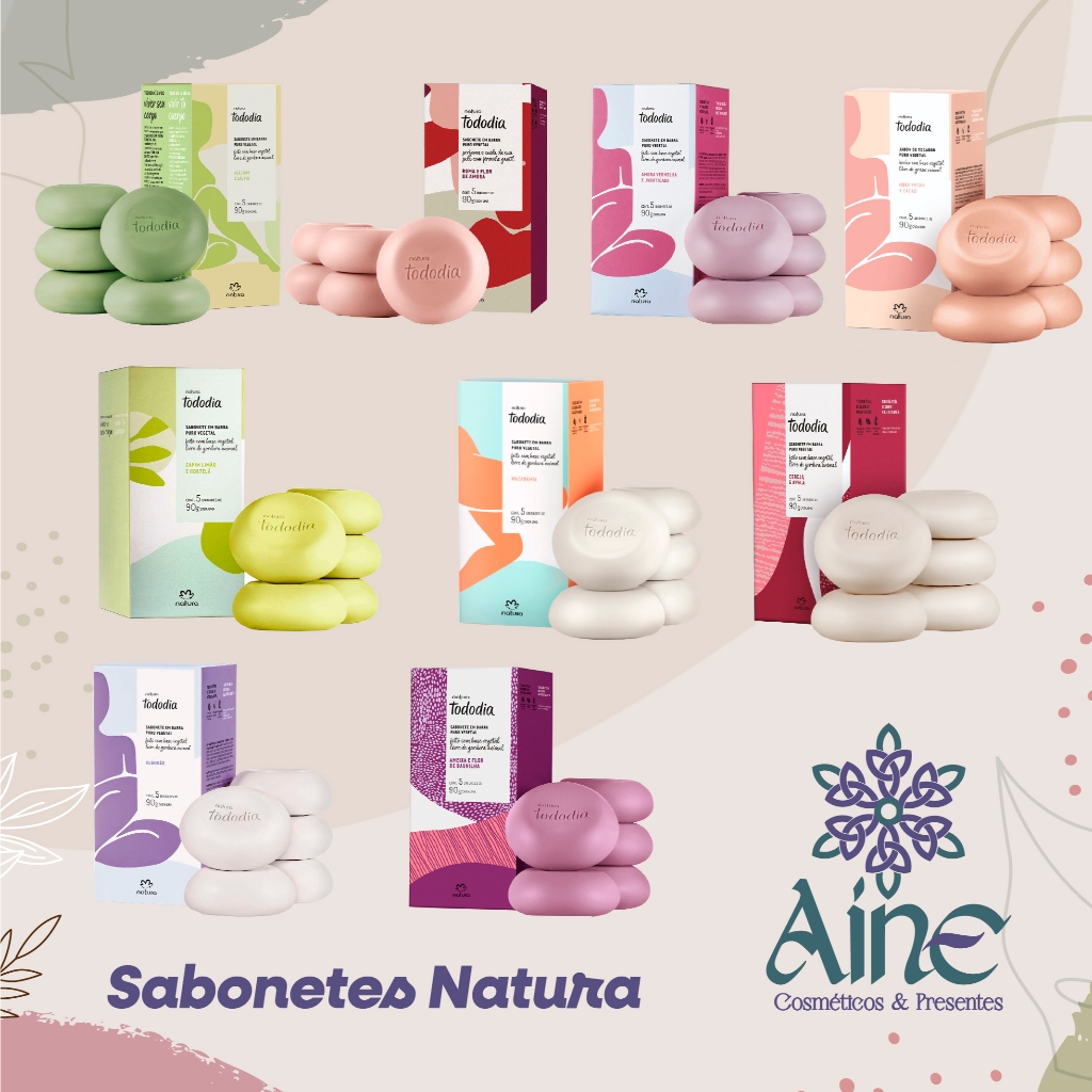 Natura Todo Dia Sabonete Caixa Com 5 Unidades em Oferta na Shopee