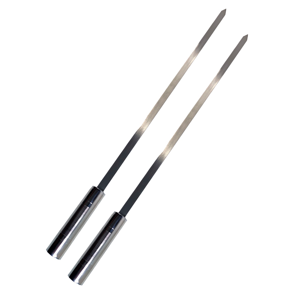 Kit Espetos Espada Lança 73cm Várias Quantidade Para Churrasco Inox 304 Polido