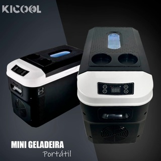 Mini Geladeira Portátil Para Carro Trailler 12/24v 28 Litros em Oferta na Shopee