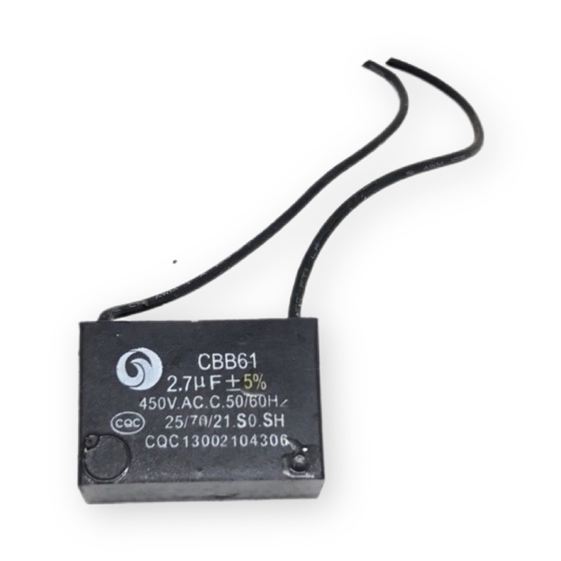 Capacitor Ventilador 1.35uf/ 2uf/ 2.7uf 350V 400V 450V Universal Original