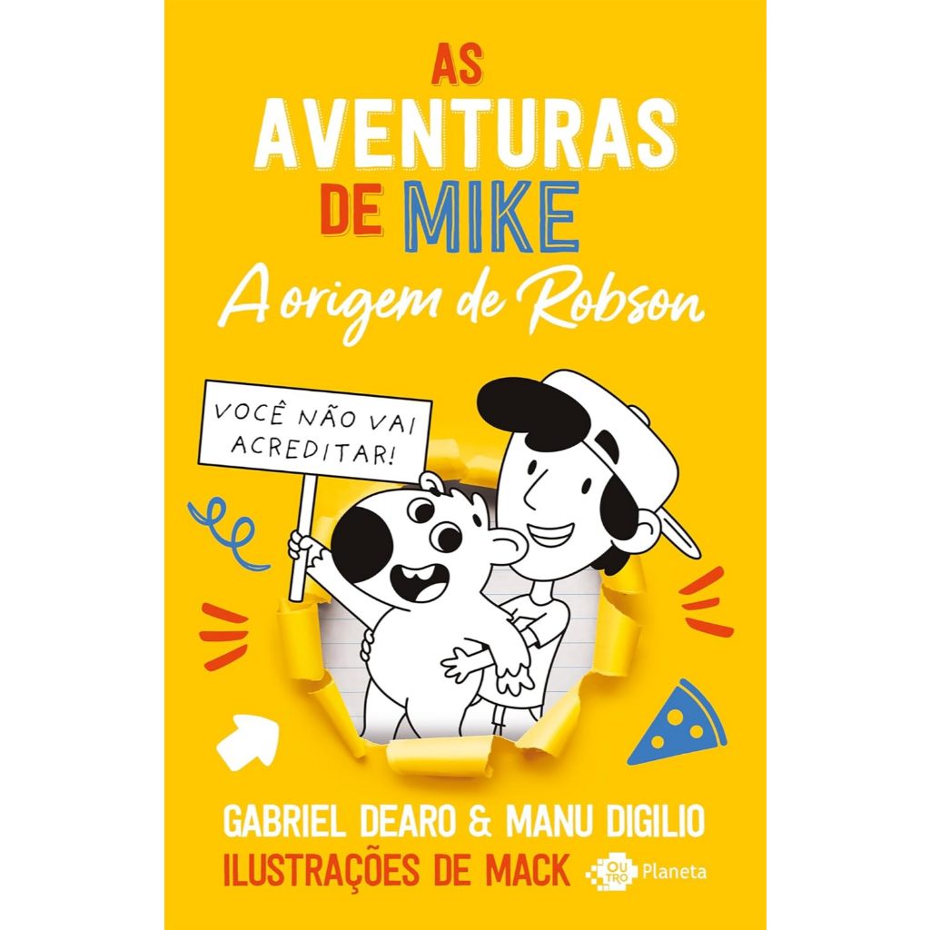 As Aventuras de Mike: A Origem de Robson - Gabriel Dearo e Manu Digilo (Edição Econômica)