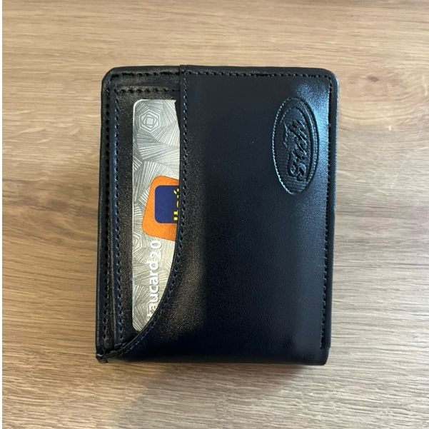 Carteira Masculina Em Couro Sintética Compacta Cartões CNH cédulas em Oferta na Shopee