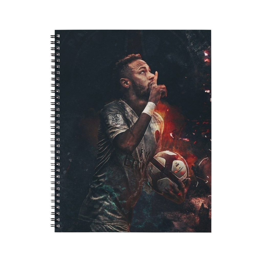 Caderno Escolar Neymar – Paixão, dribles e dedicação 1/10/15/20 Matérias