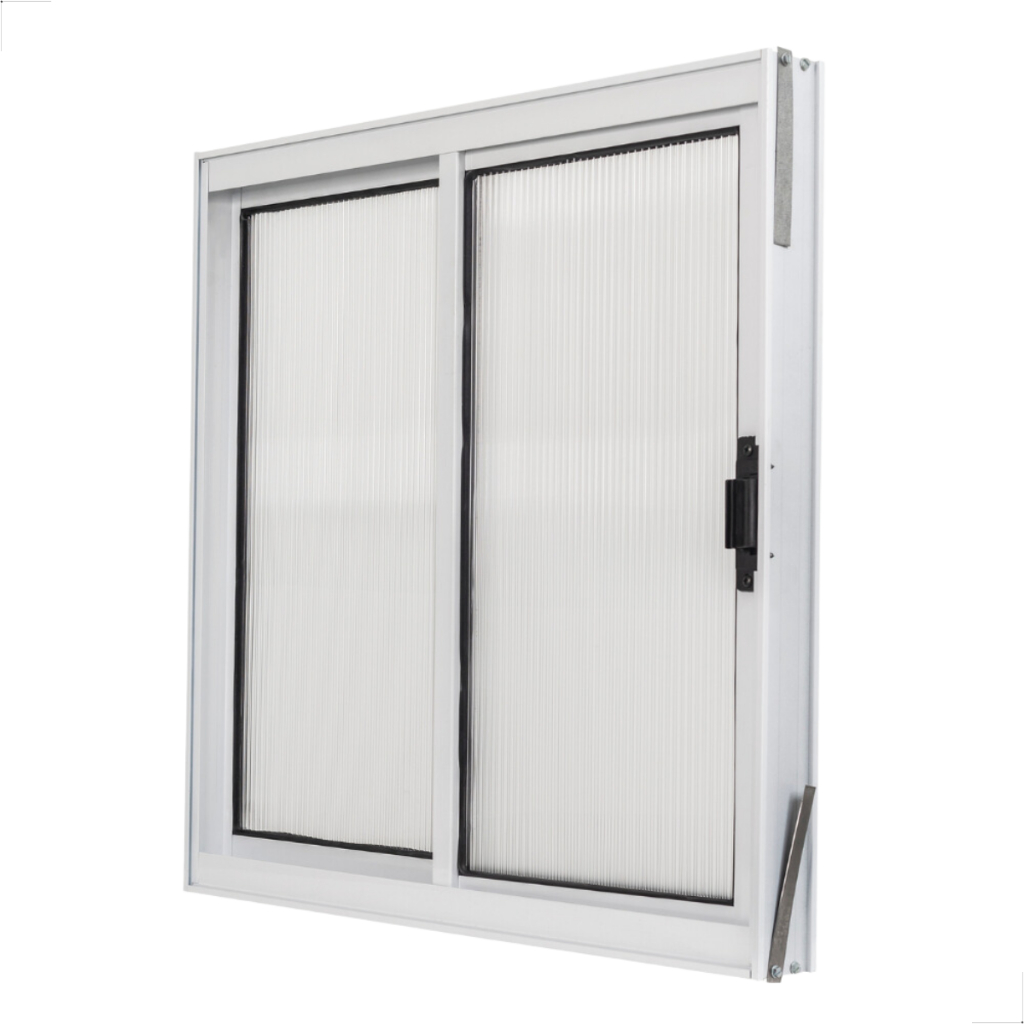 Janela Alumínio para Quarto Sala Banheiro 2 Folhas 80 cms de Altura e 80 cms de Largura