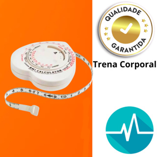 Trena Antropométrica Fita Métrica Corporal Calcular IMC em Oferta na Shopee