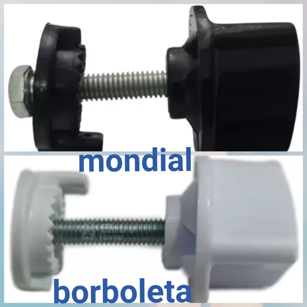 Borboleta encaixe do pescoço para ventilador Mondial 30cm 40cm 50cm