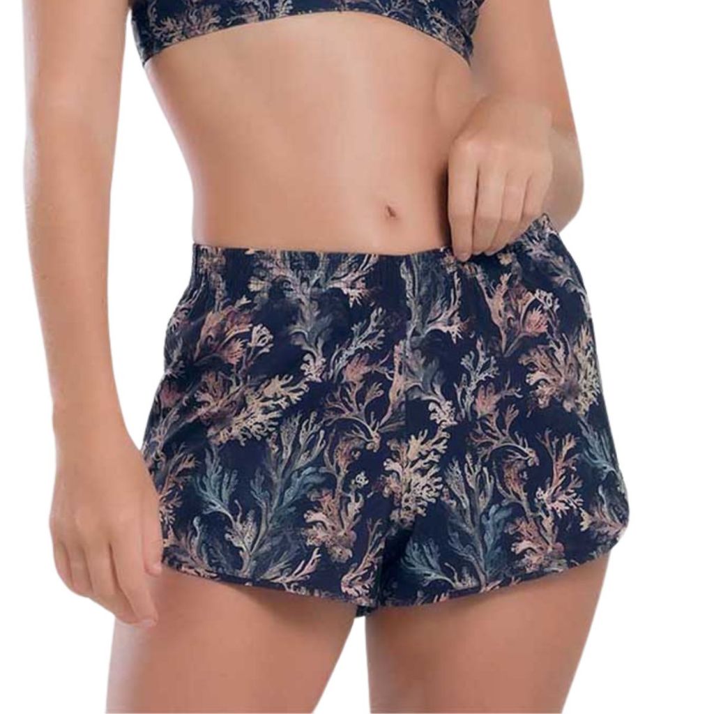 Shorts Mash Estampa Praia Piscina Original Feminino Curto Casual