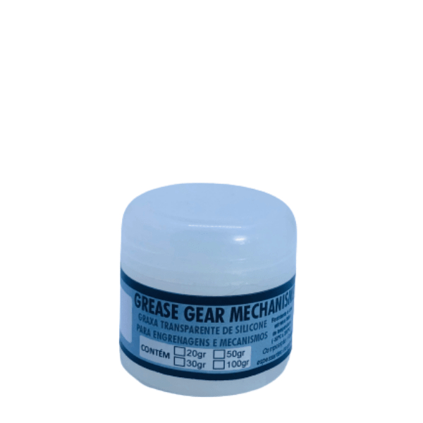 Graxa Silicone para Engrenagens e Mecanismos 30Gr- GREASE GEAR MECHANISMS