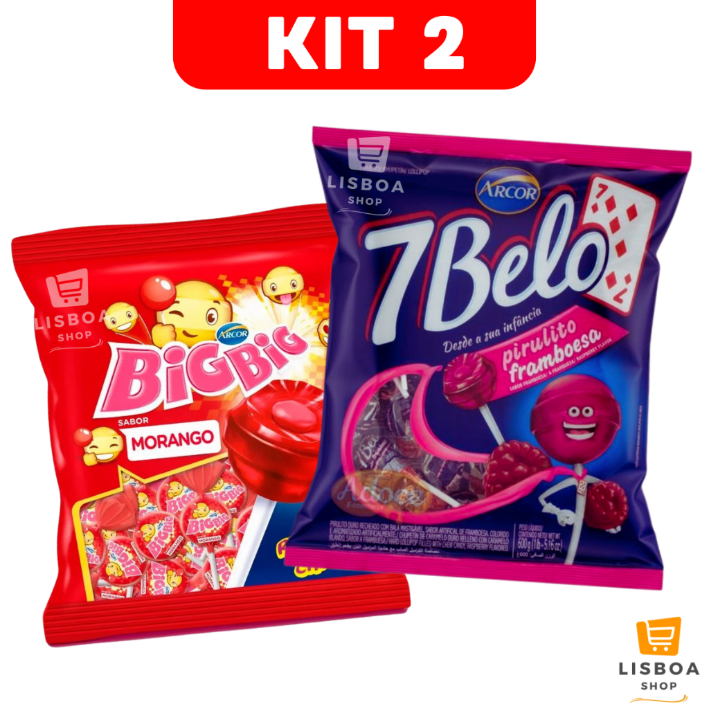 Pacote Balas Arcor - Comprar com Melhor Preço em Lanches