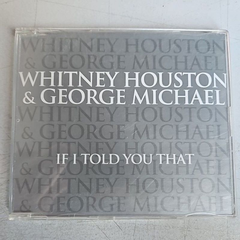 Cd Whitney Houston & George Michael - If I Told You That Ep Single - Importado