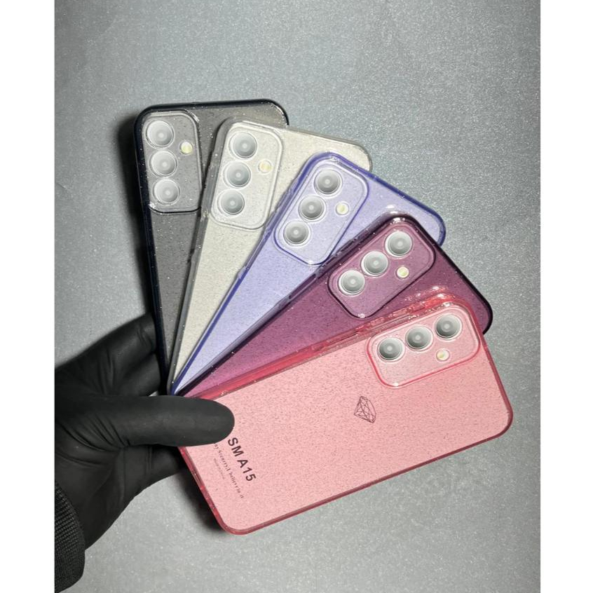 Capa space brilho + película de Cerâmica Samsung Galaxy A15 / M15 Ou apenas capinha com gliter