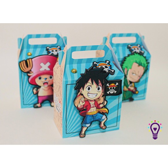 Maletinhas One Piece - Pegue e Monte - Lembrancinha Festa Infantil