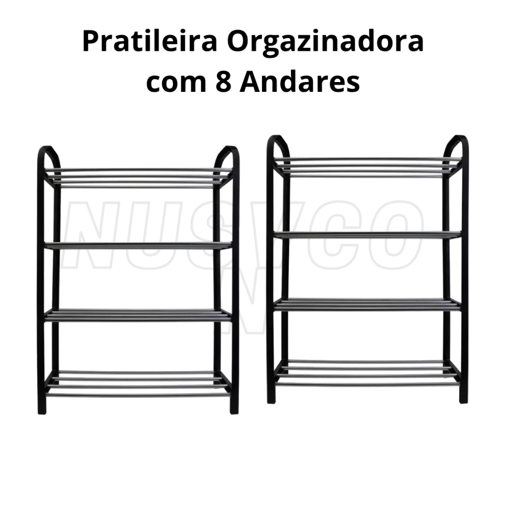 Kit Até 2 Sapateira Multiuso de 4 Andares para Decoração em Oferta na Shopee