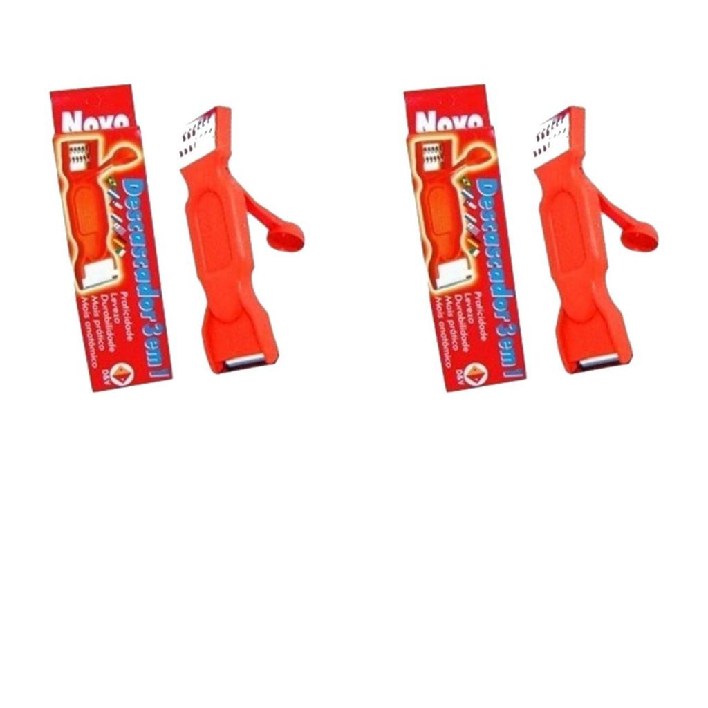 Kit C/ 2 Descascador Desfiador E Boleador Manual 3 Em 1 em Oferta na Shopee