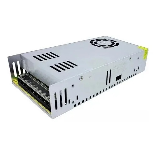 Fonte Chaveada 50A 12V 600W Bivolt 50A REAL 110V e 220V Som Fita Led Cameras Cftv