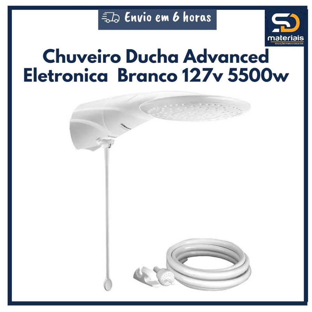 Ducha Chuveiro Advanced Eletrônica 127v 5500w Lorenzetti — R$ 314,76 em Shopee, 25% OFF