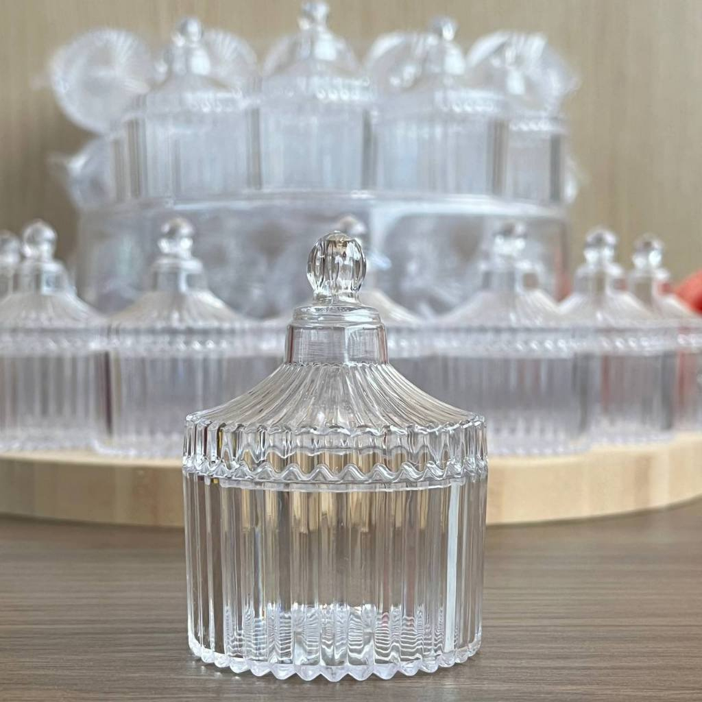 Mini Bomboniere Acrilíco 7,5X5,0cm - Pacote com caixa com 50 Unidades - Para Personalização de Artesanato e Festas em Oferta na Shopee