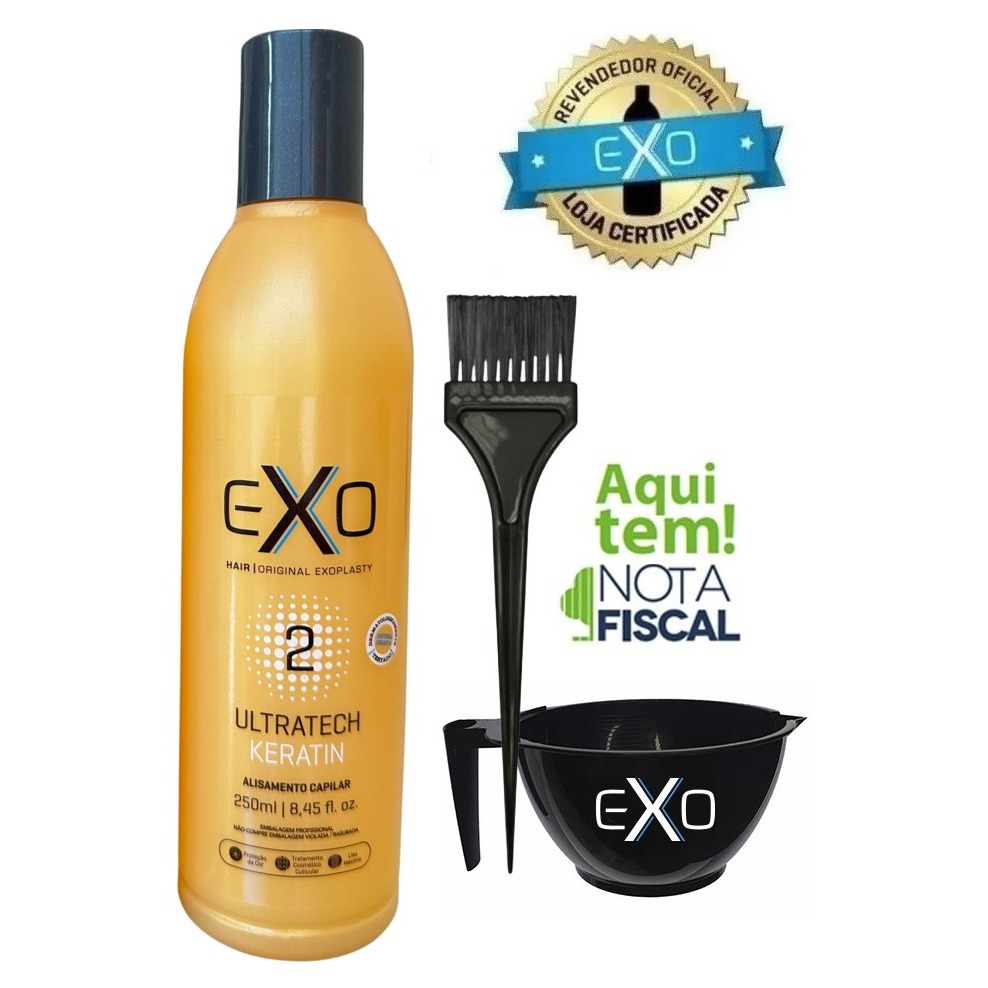 Exo Hair Alisamento Exoplastia Capilar 250ml **só Passo 2**