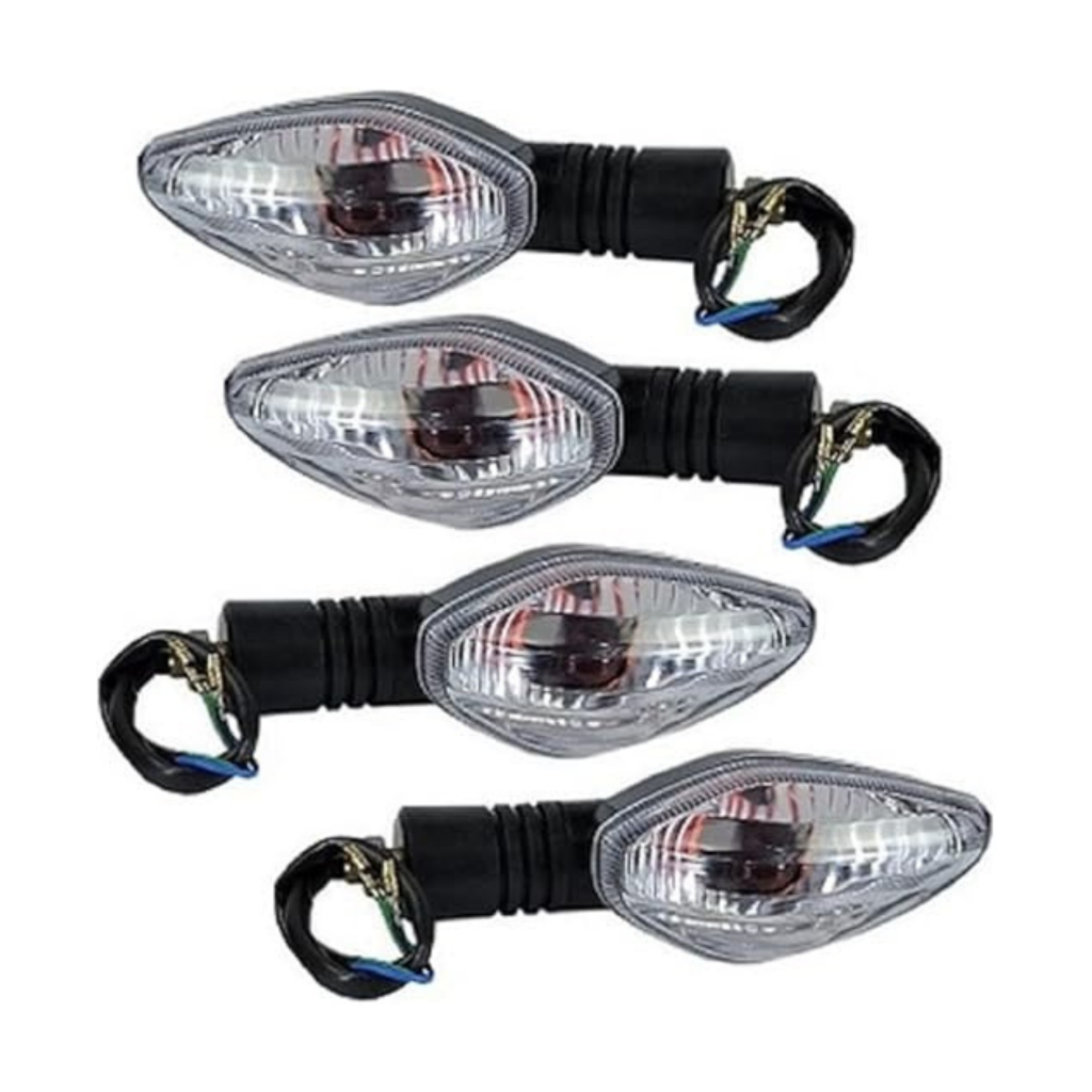 Kit 4 Pisca Seta Nxr Bros 150 160 Cg Titan 125 150 Fan 125 150 Cbx twister 250 cb 300 Xre 300 em Oferta na Shopee