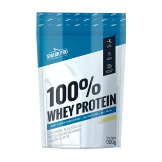 100% Whey Protein Refil Leitinho 900g - Shark Pro em Oferta na Shopee