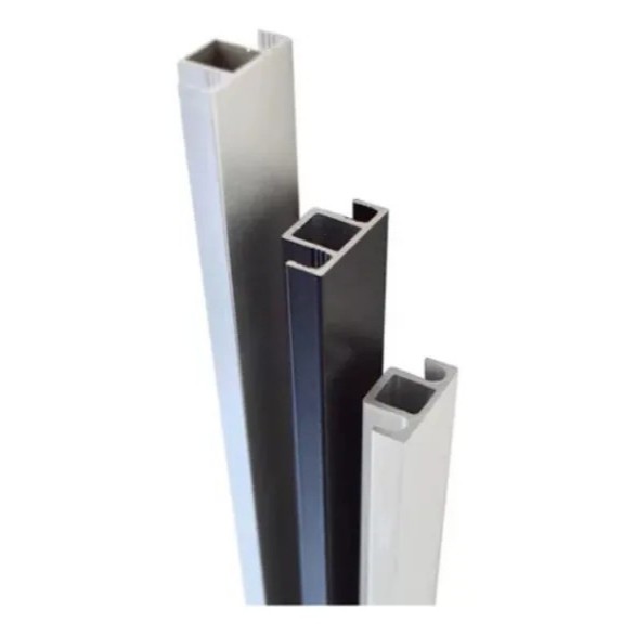 Perfil De Alumínio Travessa Mosquiteiro A058 - 0,40 / 0,50 / 0,60 / 0,80 / 1,00 / 1,20m em Oferta na Shopee